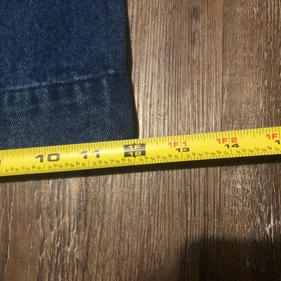 The Odells High Rise Wide Leg Women's 8 Anthropologie Button Fly Classic Wash - Picture 6 of 7